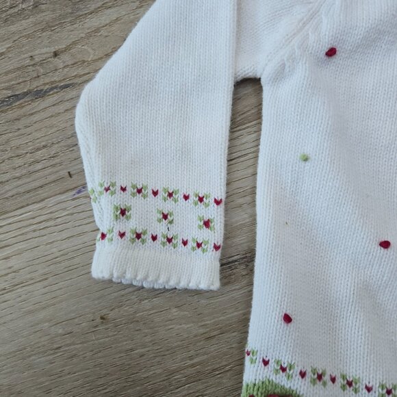 3 For 25 😍❤️Christmas Knit Button-Up Sweater – Maggie Zoe – Size 24 Months - Picture 5 of 7